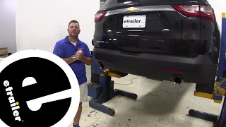 etrailer | Curt Trailer Hitch Installation  2019 Chevrolet Traverse