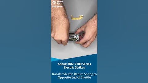 Adams Rite 7100 Series Electric Strike | Fail Secure to Fail Safe Operation