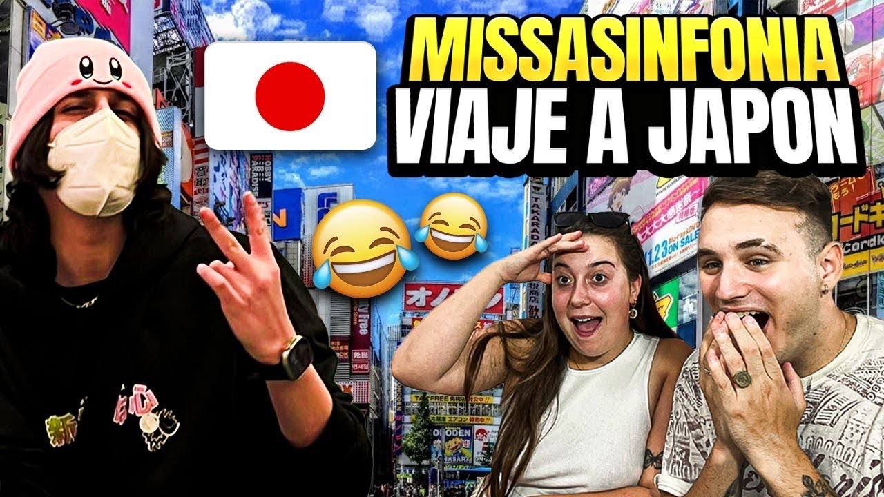 🇪🇸 REACCIÓN a MISSASINFONIA 🇲🇽 MISSA VIAJA A JAPÓN 🇯🇵😂 **es el mejor video!!!**