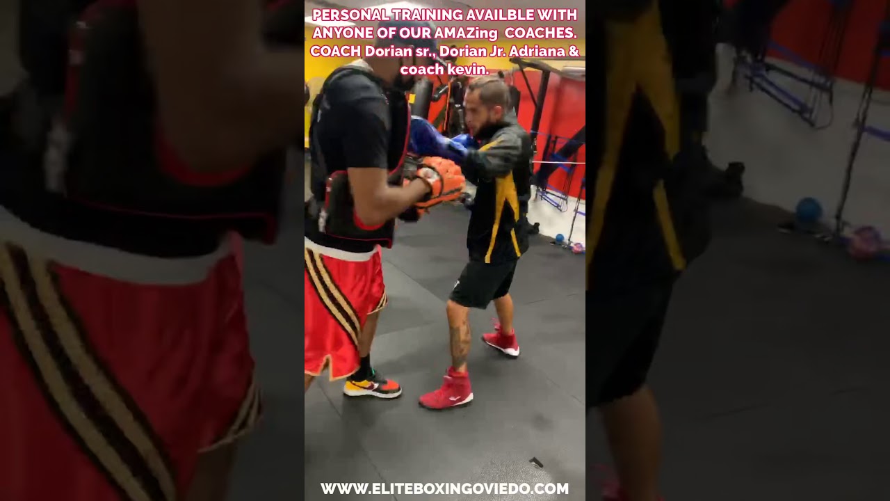 Boxing lesson. Learn to box in Oviedo. Orlando area. Private training