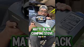 Camping stove hitam itu premium, kualiti on top #mykhalishjourney