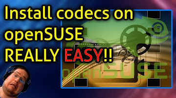 Install codecs on openSUSE - REALLY EASY!!