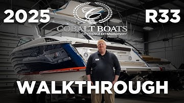 2025 Cobalt Boats R33 Walkthrough