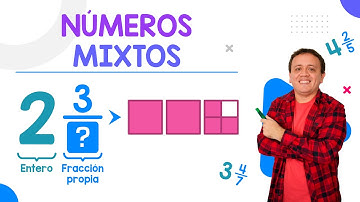 NÚMEROS MIXTOS o Fracciones Mixtas (fácil)