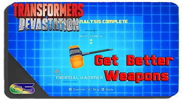 Transformers: Devastation - How To Get Better Stronger Weapons and More Rare Drops