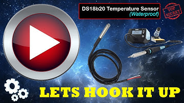 How to wire a DS18b20 Temperature Sensor #smarthome #sensor #soldering