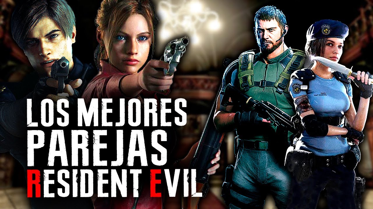 TOP 13 MEJORES PAREJAS PAREJAS DE LA SAGA RESIDENT EVIL - YouTube