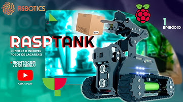 RASPTANK: Conheça o INCRIVEL ROBOT DE LAGARTAS com BRAÇO ROBÓTICO