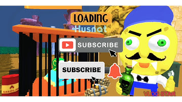 Sponge Neighbor Escape 3D game run part 2 mission computer days some time 4:46 start Gameplay 🔥🔥👍