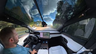 FSD City Chaos & Highway Run + FLAWLESS Self-Park – Tesla FSD 14.1.4