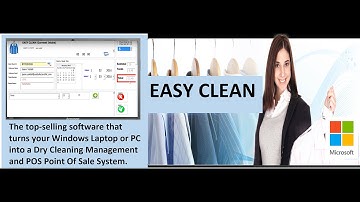 Overview of EASY CLEAN- dry cleaning software v1.0 VBA Macro (OLD VERSION)