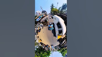 Insta360x3  Trial Run in Kozhikode #shorts #youtubeshorts #youtube #360 #360video #mallu