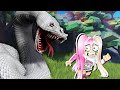 "LARI!! ULAR GERGASI NAK MAKAN EYRA"!! [ ESCAPE A GIANT SNAKE OBBY ] ROBLOX MALAYSIA