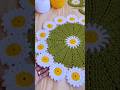 Beautiful Crochet Daisy Table Mat 🌼 #ytshorts #shorts #crochet @MrBeast