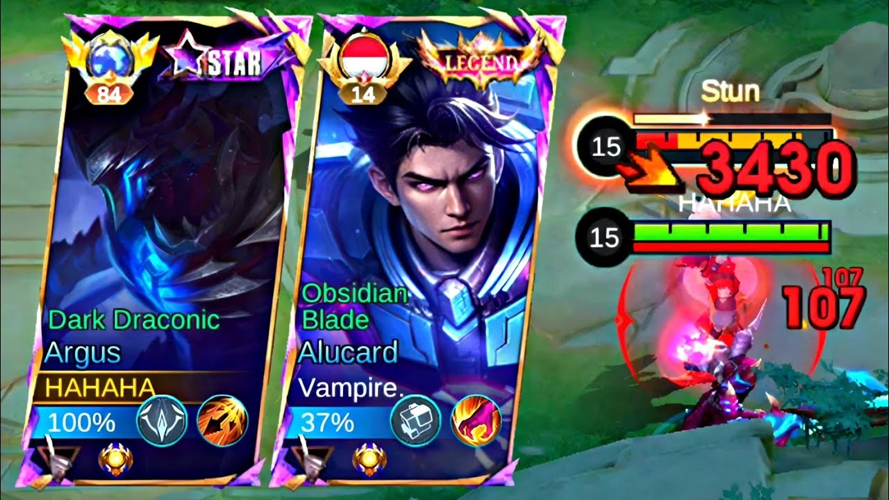 DUO MAUT IS BACK! BANTAI! - GAMEPLAY TOP 1 GLOBAL ARGUS - MOBILE LEGENDS