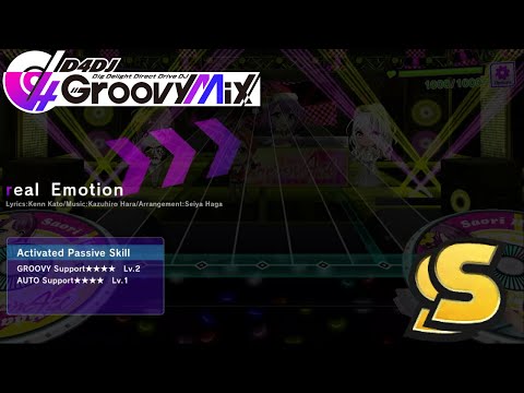 D4DJ Groovy Mix Real Emotion Expert SS Rank Great Full Combo 
