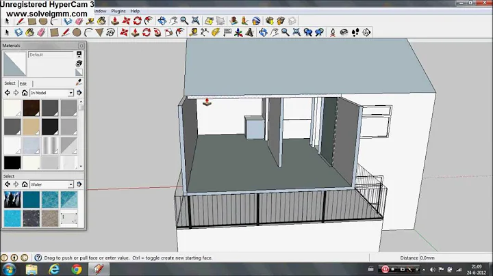 | Making a house in Google Sketchup | Part 2