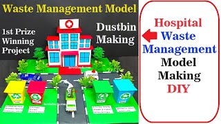 hospital waste management - biomedical waste management model | science exhibition | howtofunda