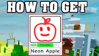 How To Get NEON APPLE in Find The APPLES *Roblox* Walkthrough Guide Location