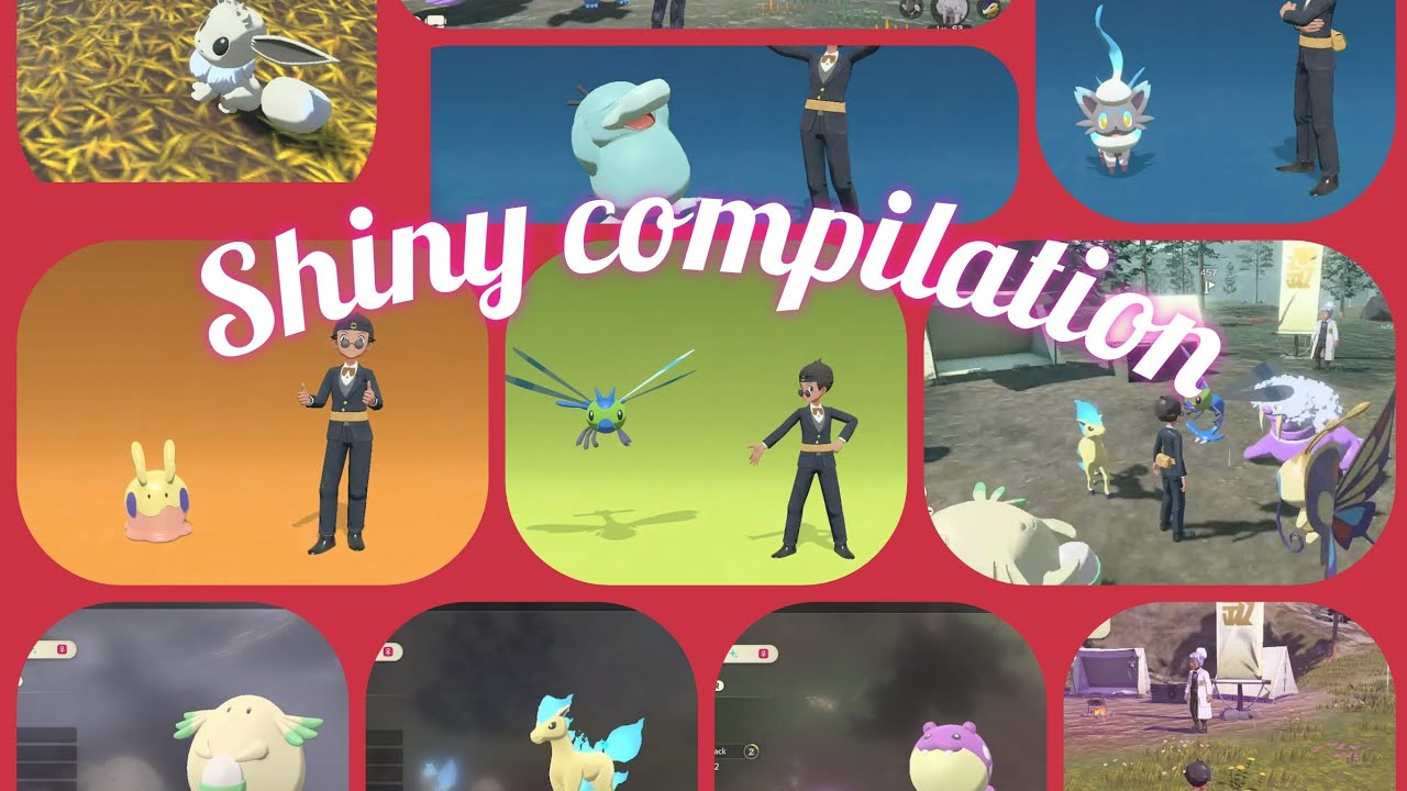 15 Epic Shiny Pokemon Reaction! Pokemon Legend Arceus Shiny Montage!