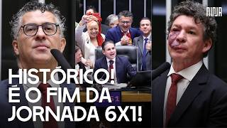 🔥Câmara aprova fim da escala 6x1 em derrota histórica da extrema direita e vitória de 38 milhões🔥