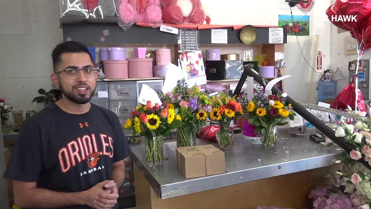 TNLA Car Smashes into Northridge Flower Shop YouTube