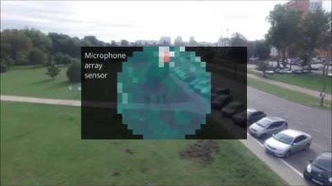Acoustic drone detection sensor