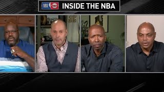 Charles Barkley Predicts Portland will Beat Lakers in First Round of the Playoffs | Inside the NBA