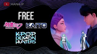Hatsune Miku | KAITO English - Free (Kpop Demon Hunters Cover)