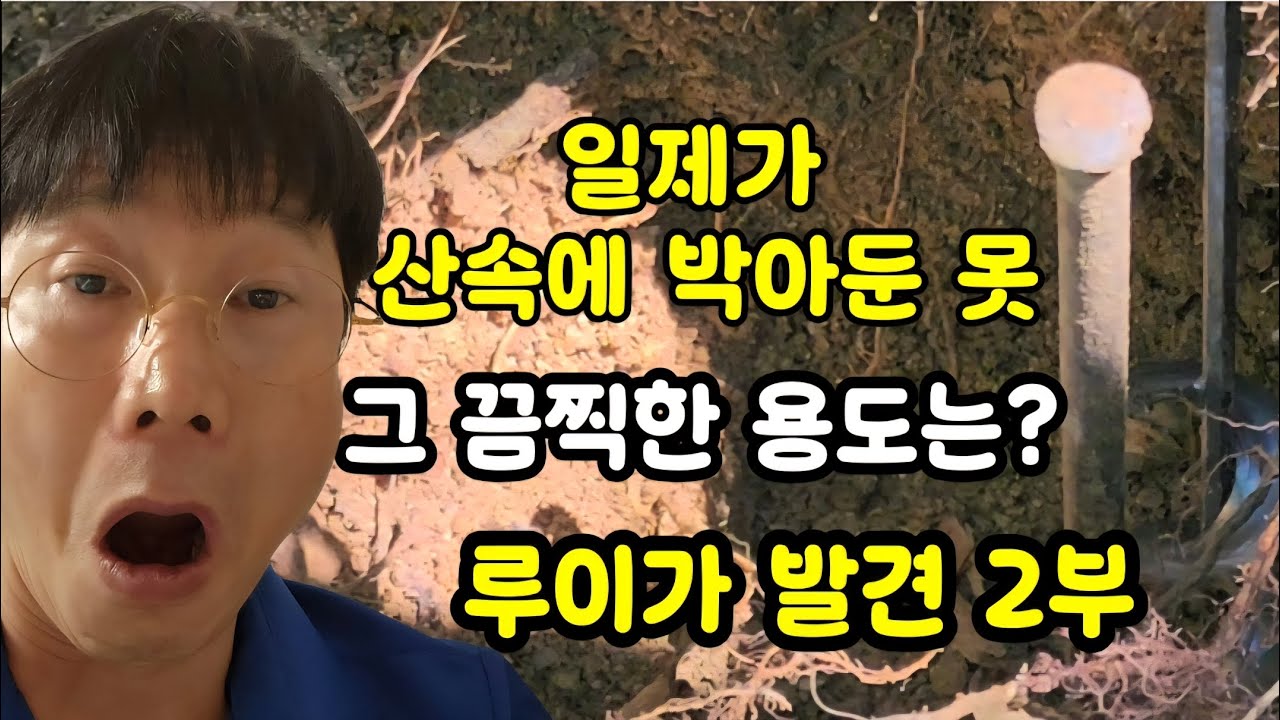 일제가 산속에 박아둔 못 그 끔찍한 용도는? 루이가 발견 2부 / 금속탐지기 #취미생활 #metaldetecting #보물 #탐험 #treasurehunting  #보물찾기 