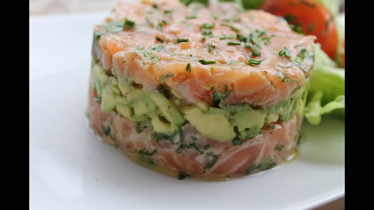 Tartare Saumon Avocat Par Quelle Recette Youtube