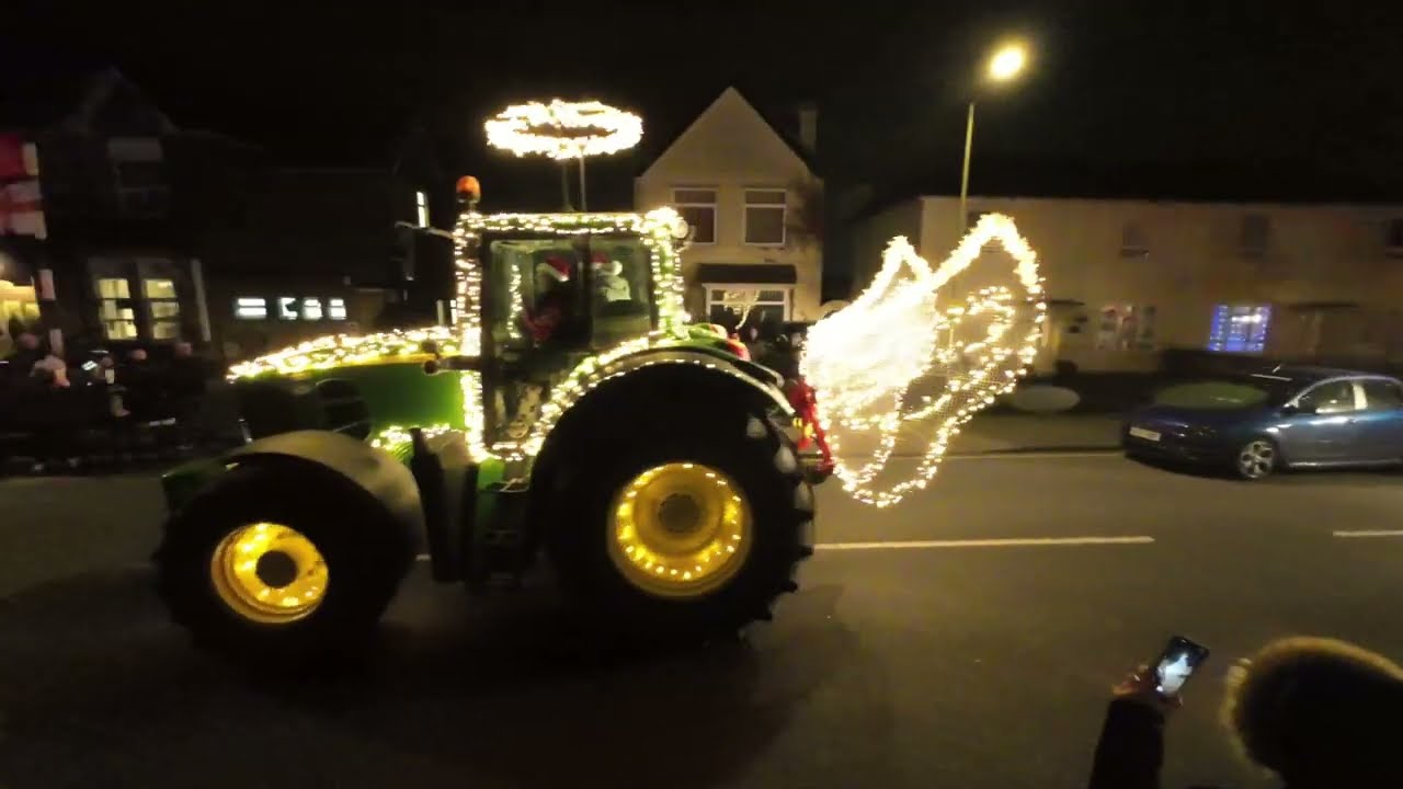 Christmas tractor run, Hoo village 22/12/2024