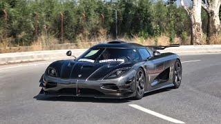 Koenigsegg One:1 - Topspeed, Accelerations & Revving