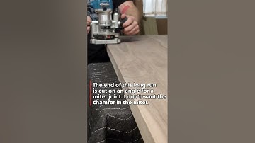 Pro tip when using routers! #woodworking #router #protips #tipsandtricks #protipsandtricks