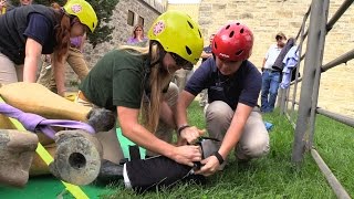 Emergency Team Introduces Students to Rescue Techniques