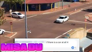 Drivers baffled after council installs FOUR stop signs at intersection