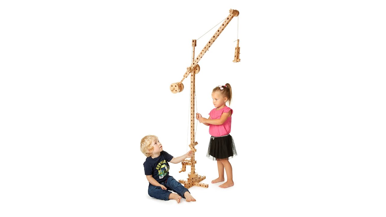 Jeu de construction en bois 120 pièces pour enfant | Mes Jouets en Bois