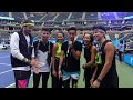 JAGMAC Interview with SecretFangirls.com at Arthur Ashe Kids&#39; Day 2019 AAKD