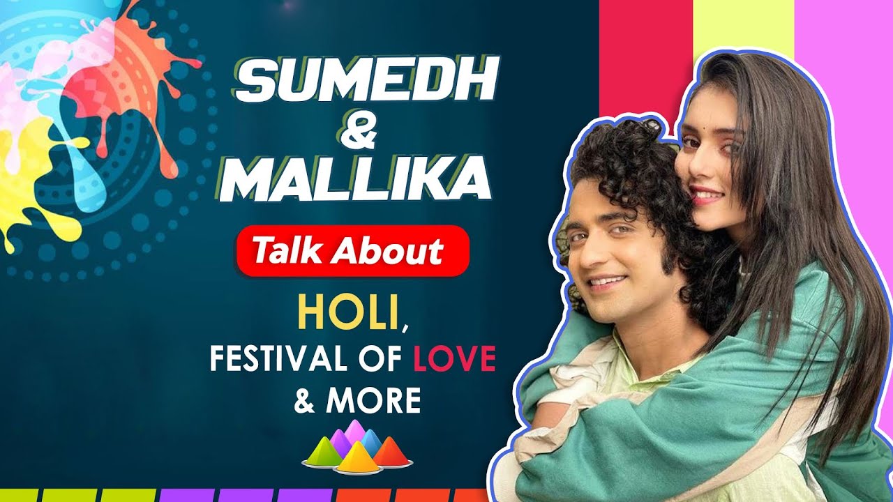 Sumedh Mudgalkar and Mallika Singh On Radhakrishn’s Holi Shoot, Holi Quiz & More