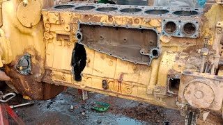 Repairing Of D-155A Engine Due To Block Engine Damage (part-3) || D-155A || #engineering ||