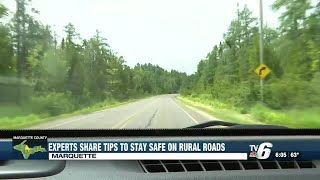 Experts share tips to stay safe on rural roads
