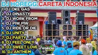 DJ HOREGG CARETA INDONESIA‼️DJ OKE GAS, DINASTY, WORK FROM - BASS VIRAL NYA BP AUDIO 💨