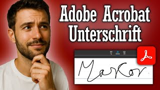 Add a signature to Adobe Acrobat - digital signature guide