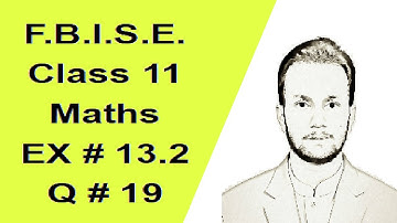 11th Class Maths | Chapter 13 | Exercise 13.2 | Question 19 | Inverse Trigonometric Functions