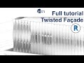 (Full tutorial) Autodesk Revit Tutorial: Creating twisted façade family in Revit