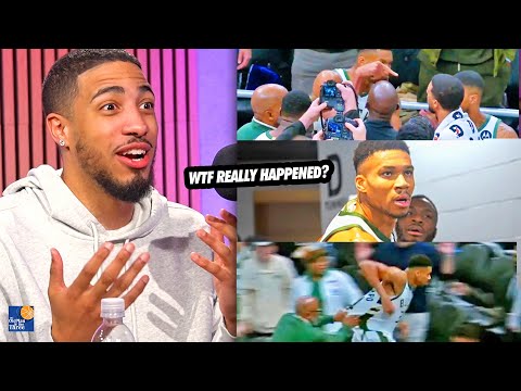 The Real Story of Giannis Flipping Out Over the Game Ball | Tyrese Haliburton