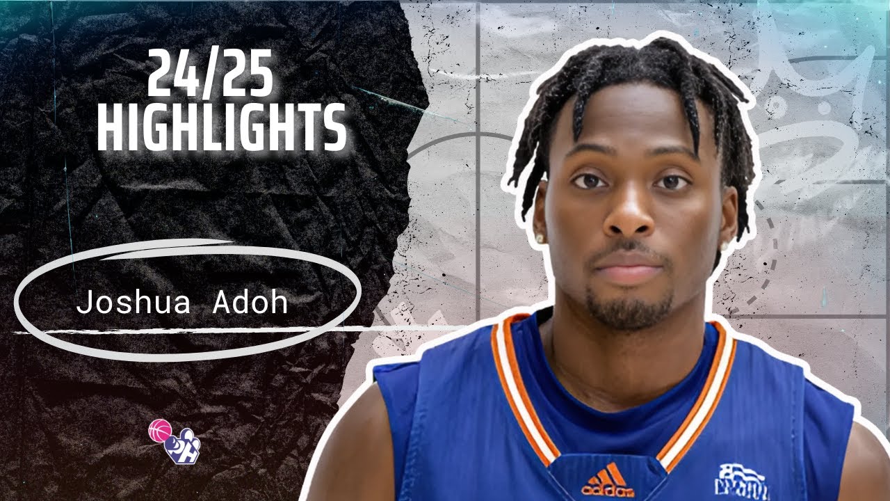 Joshua Adoh Highlights 2023/24 || NCAA D1 || Bucknell University - YouTube