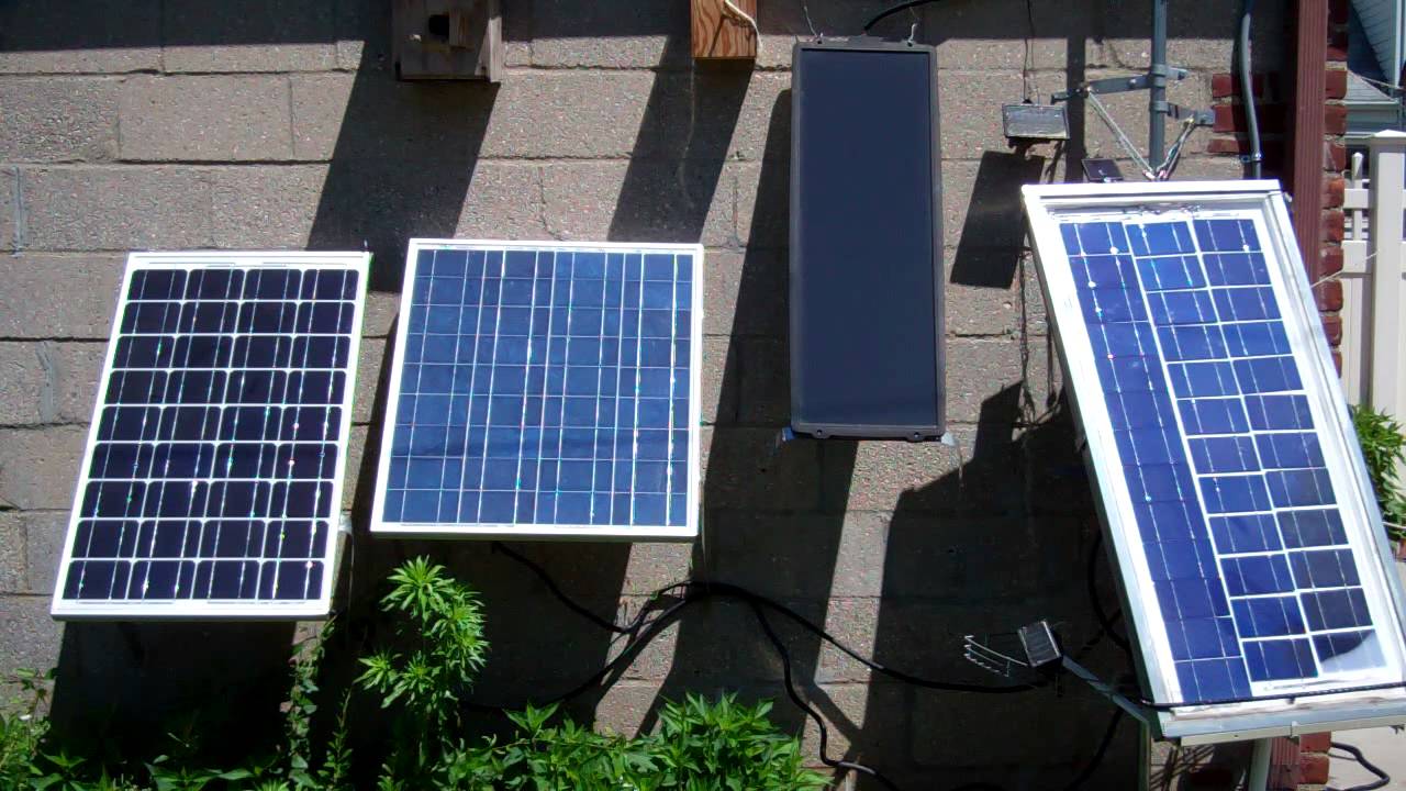 Do it yourself solar panel revisited .wmv - YouTube