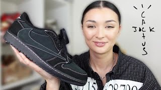 BEST TRAVIS SCOTT COLLAB? Nike Travis Scott Jordan 1 Black Phantom Review