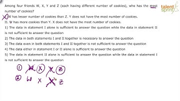 Data Sufficiency Problems and Solutions | Advanced Example - 3 to 5 | TalentSprint Aptitude Prep